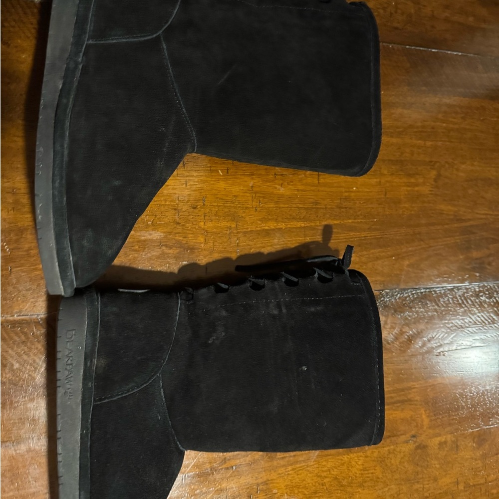 BearPaw Black Boots size 8 women’s